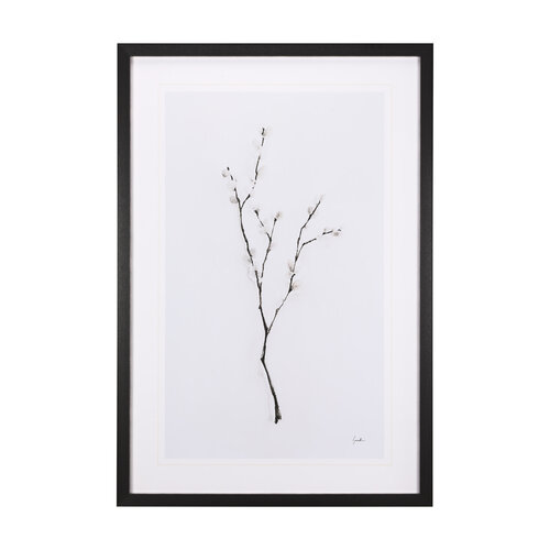 Snow Greetings I by Panpan a Framed Art Print