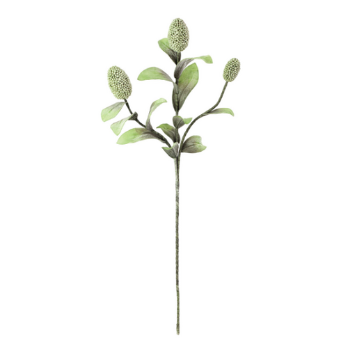 Botanica #2065 Green Berry Cone Branch