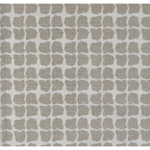 Hugh Heron on Oyster/Tuscan White Pillow Cover 22" Square