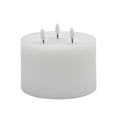 3-Wick Flameless Candle
