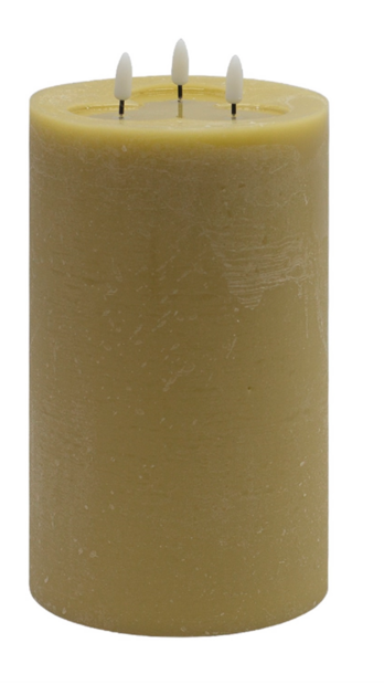 3-Wick Flameless Candle