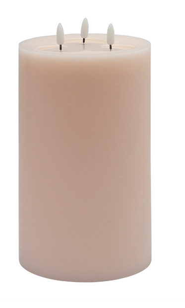 3-Wick Flameless Candle