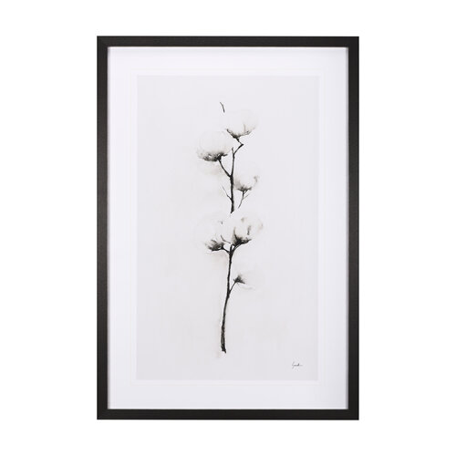 Snow Greetings Framed Art Print by PanPan II