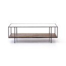 Flora Coffee Table Dark Iron Floor Model