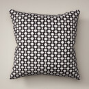 Betwixt Black + White Pillow Cover
