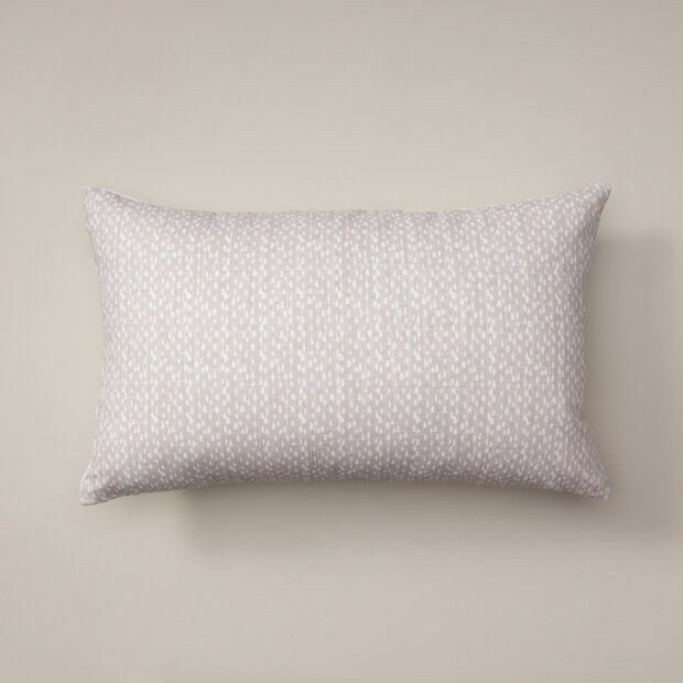 Pointillism Gray Pillow Cover