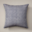 Ikat Pointe Indigo Reversible Pillow Cover