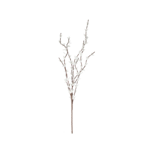 Botanica #914 Soft White Leaf Branch
