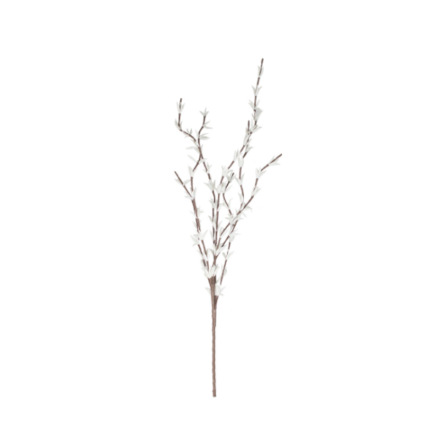 Botanica #914 Soft White Leaf Branch