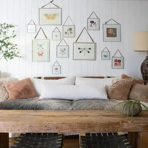 Blue Butterfly - Flora & Fauna Collection 11"x11"