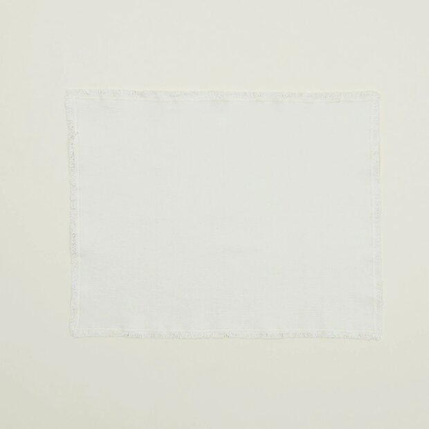 Essential Cotton Placemats - S/4 Ivory