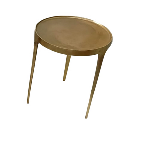 Cast Aluminum Brass Table