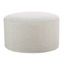 Pepper Slipcovered Ottoman