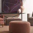 Pepper Slipcovered Ottoman