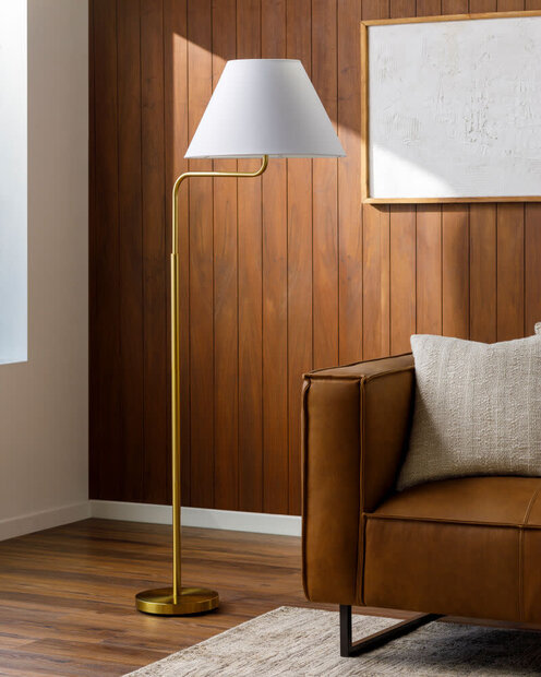 Violet Accent Floor Lamp