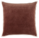 Russet Velvet/Linen Pillow Cover