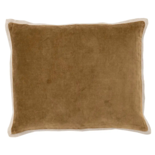 Sand Velvet/Linen Pillow Cover