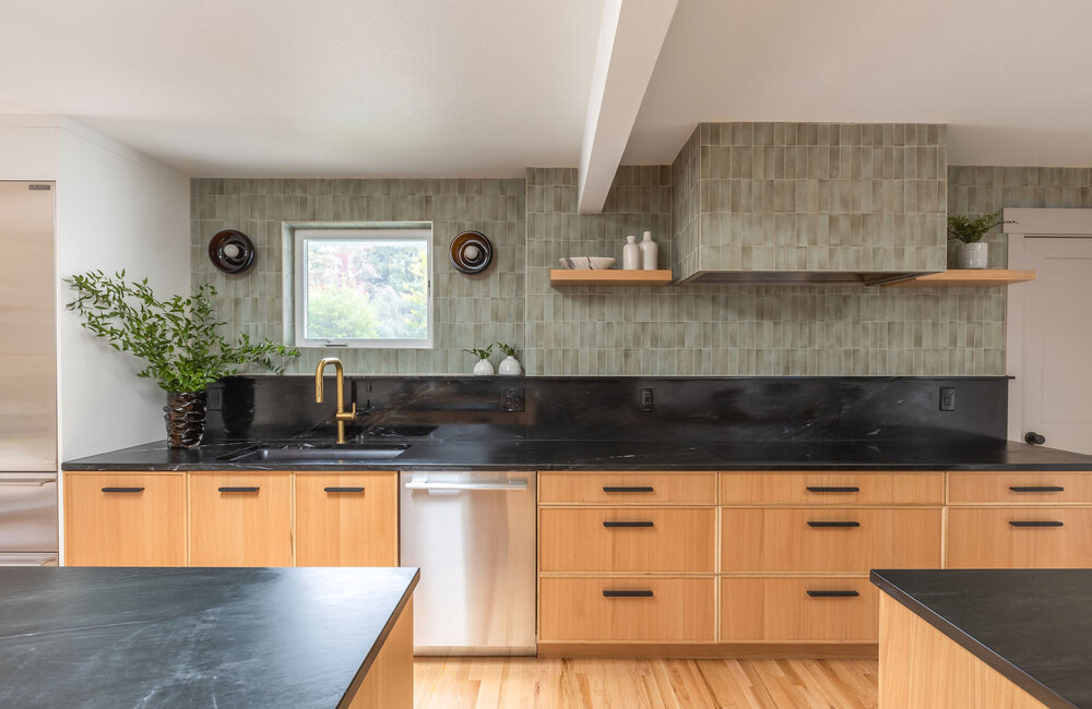 Organic Modern Open Concept Kitchen