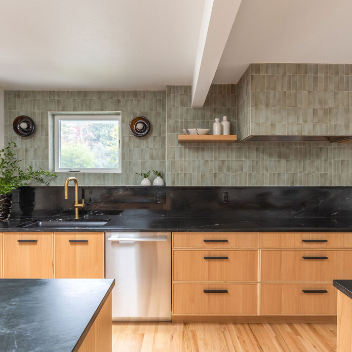 Organic Modern Open Concept Kitchen