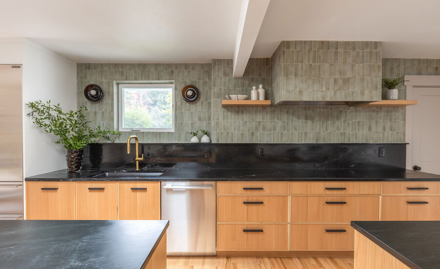 Organic Modern Open Concept Kitchen