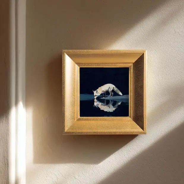 Drinking Fox Artwork