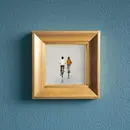 Cycling Couple Artwork