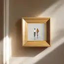 Cycling Couple Artwork