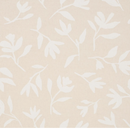 Laurel White on Unbleached/Angora Pillow Cover