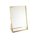 Brass Standing Frame 4"x6" Vertical
