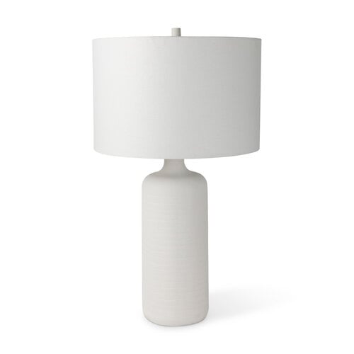 Sarah Table Lamp w/ White Shade