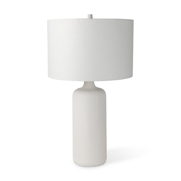 Sarah Table Lamp w/ White Shade