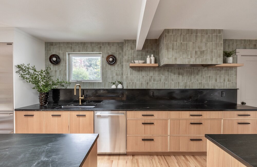 Organic Modern Open Concept Kitchen