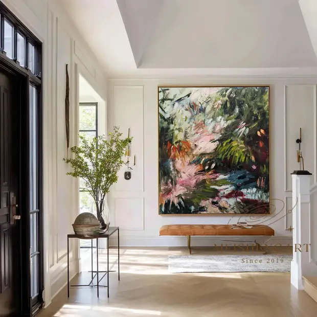 Abstract Rainforest Artwork