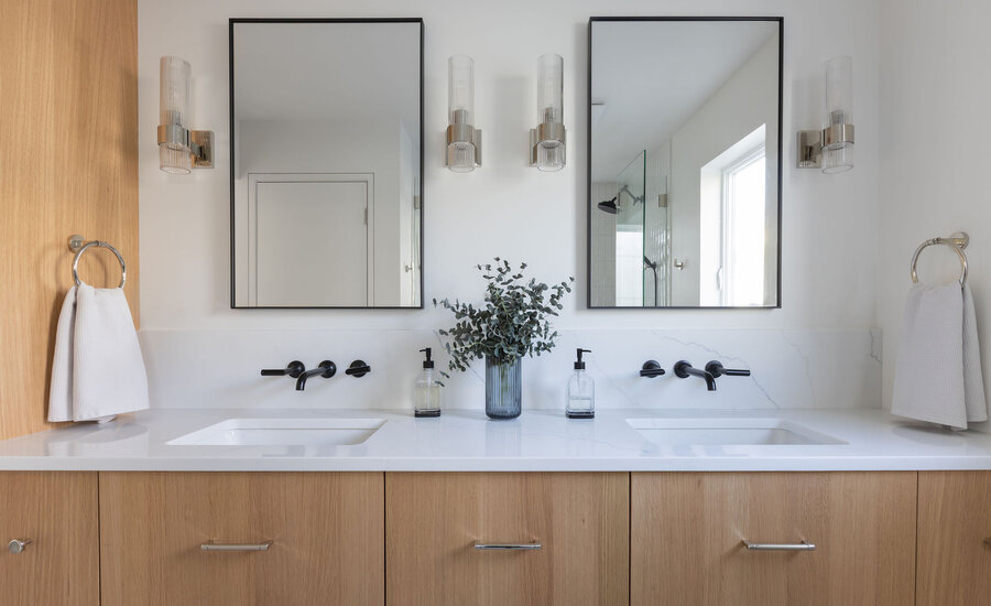 Contemporary Eastlake Primary Suite
