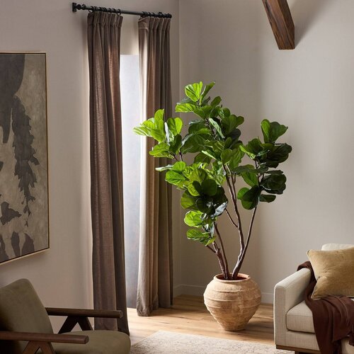 Faux Fiddle Leaf Fig Tree