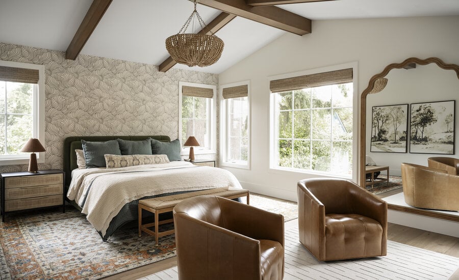 Builder-Grade to Bespoke: A Layered Primary Suite