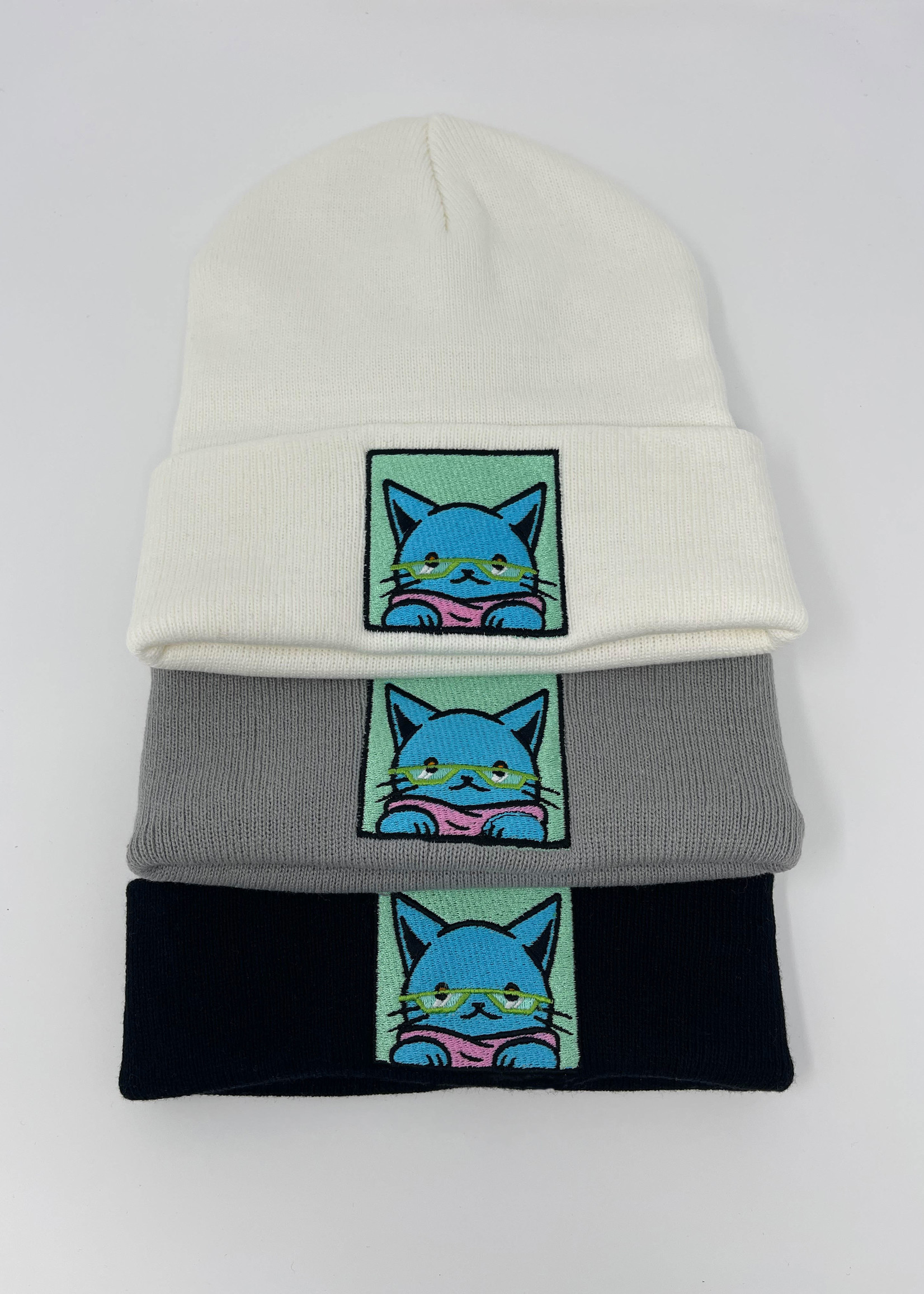 Cats and Comics Neko Simplified Beanie