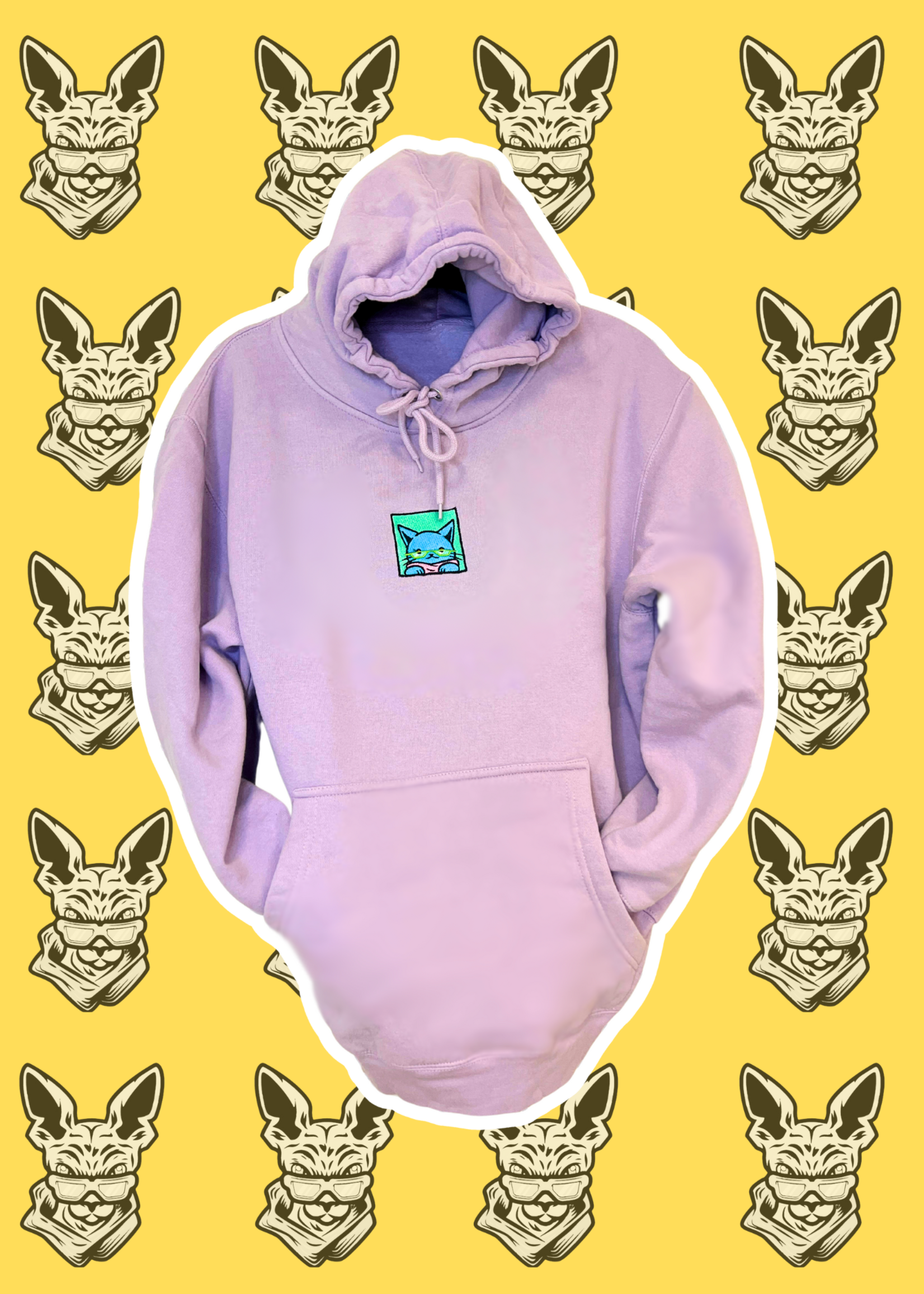 Cats and Comics Neko Simplified Hoodie