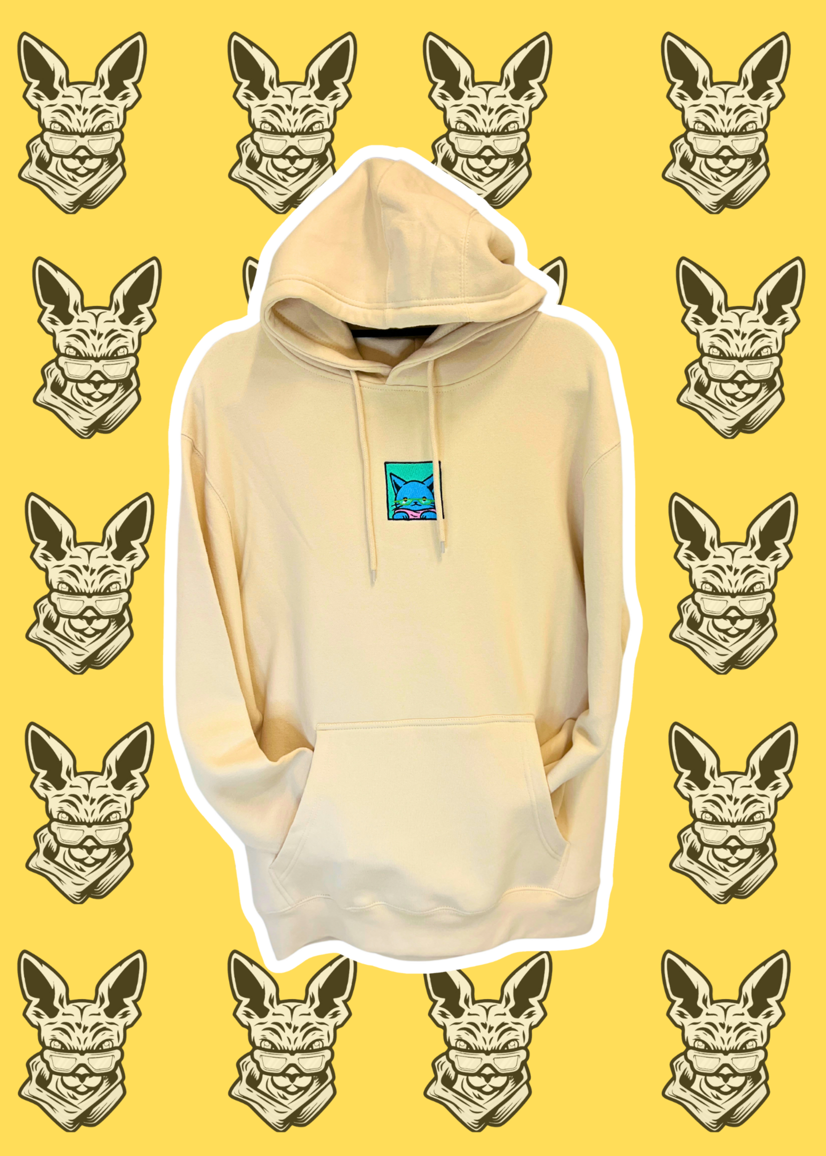 Cats and Comics Neko Simplified Hoodie