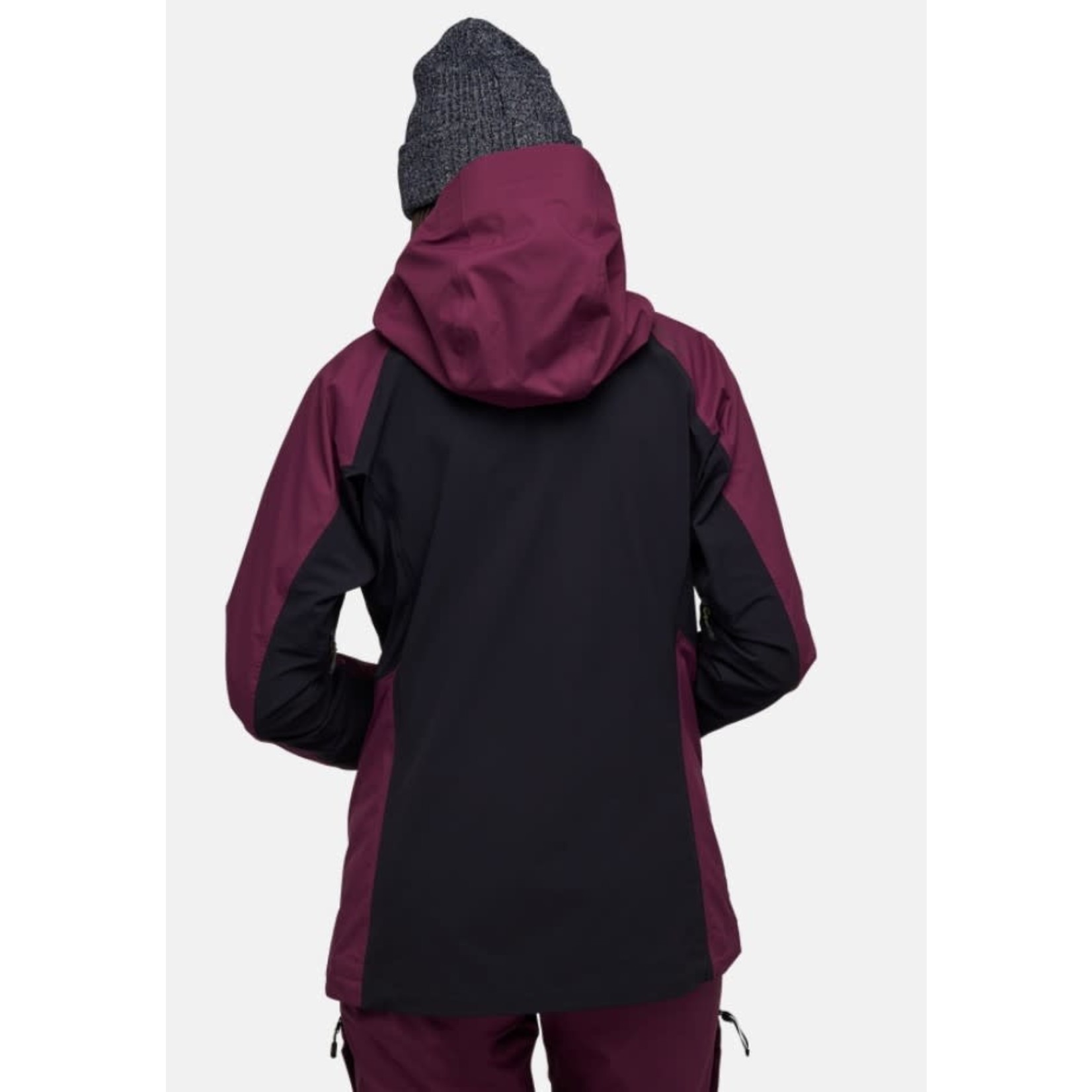 Black Diamond Black Diamond Women's Dawn Patrol Hybrid Shell | Blackberry / Black