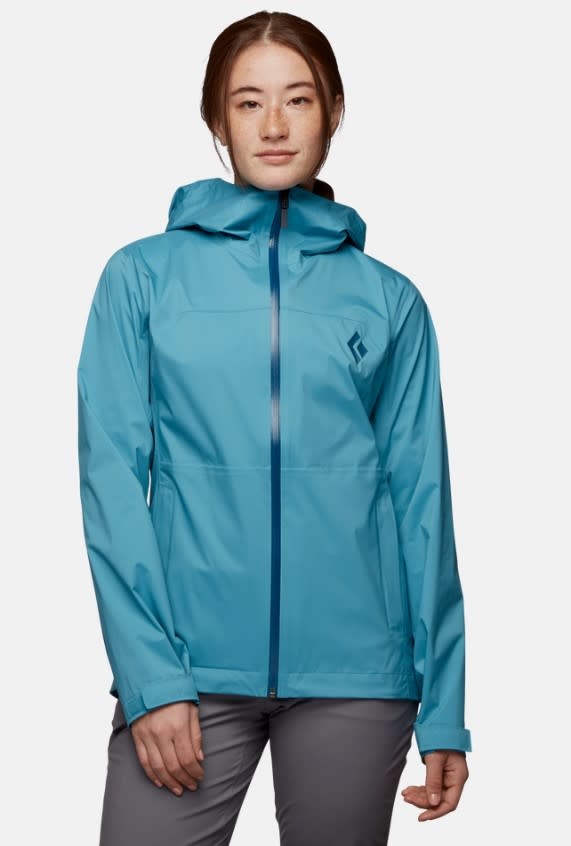 Black diamond women's stormline stretch rain shell 2025