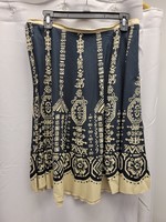 Cato Cato Black/Beige Aztec Skirt (12)