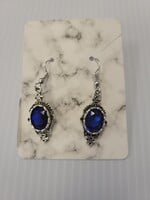 Blue Crystal Earrings