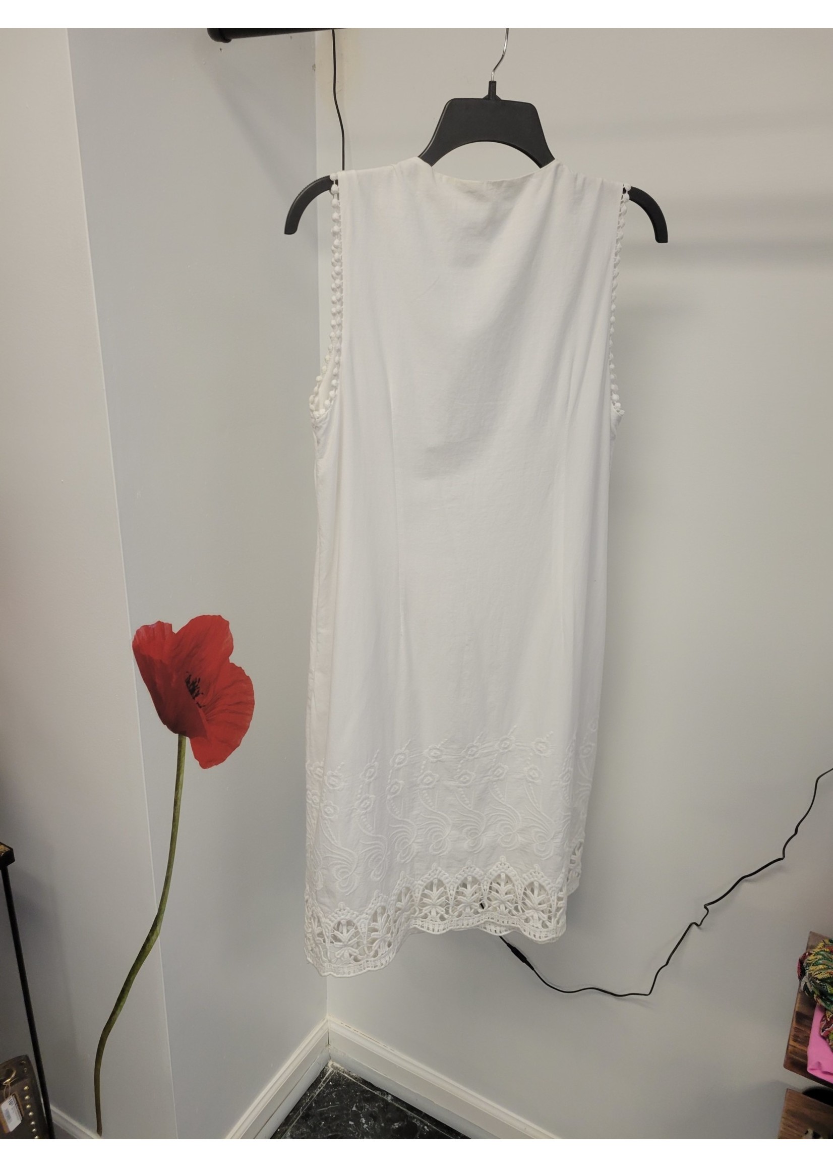 Cato top white dress