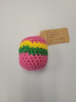 Crochet By Niki Crochet by Niki (Pink Striped Ball)