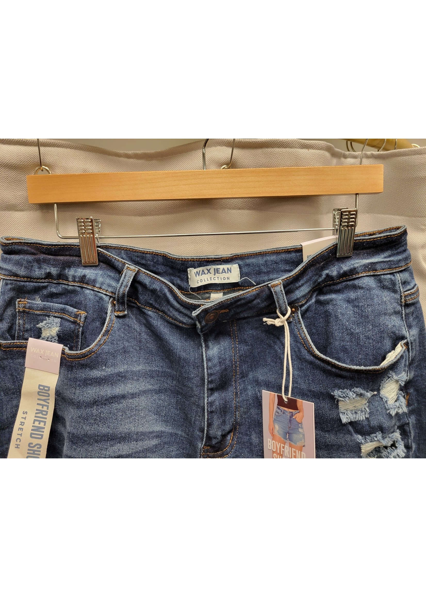 Curve Market Plus size Distress Denim Shorts (New)