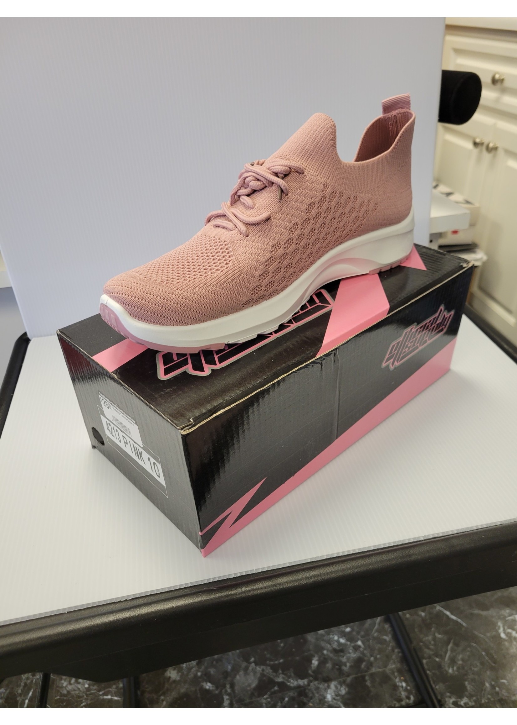 Walking Pink Tennis Shoe (New) Doubletake Boutique LLC