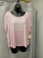 Jasmine & Ginger Jasmine & Ginger Not a Morning Person Sleep Tee (L) (NWT)