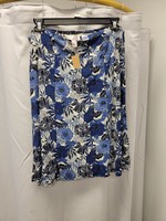 Nine West Nine & CO Blue Floral Skirt (XL)pre-owned