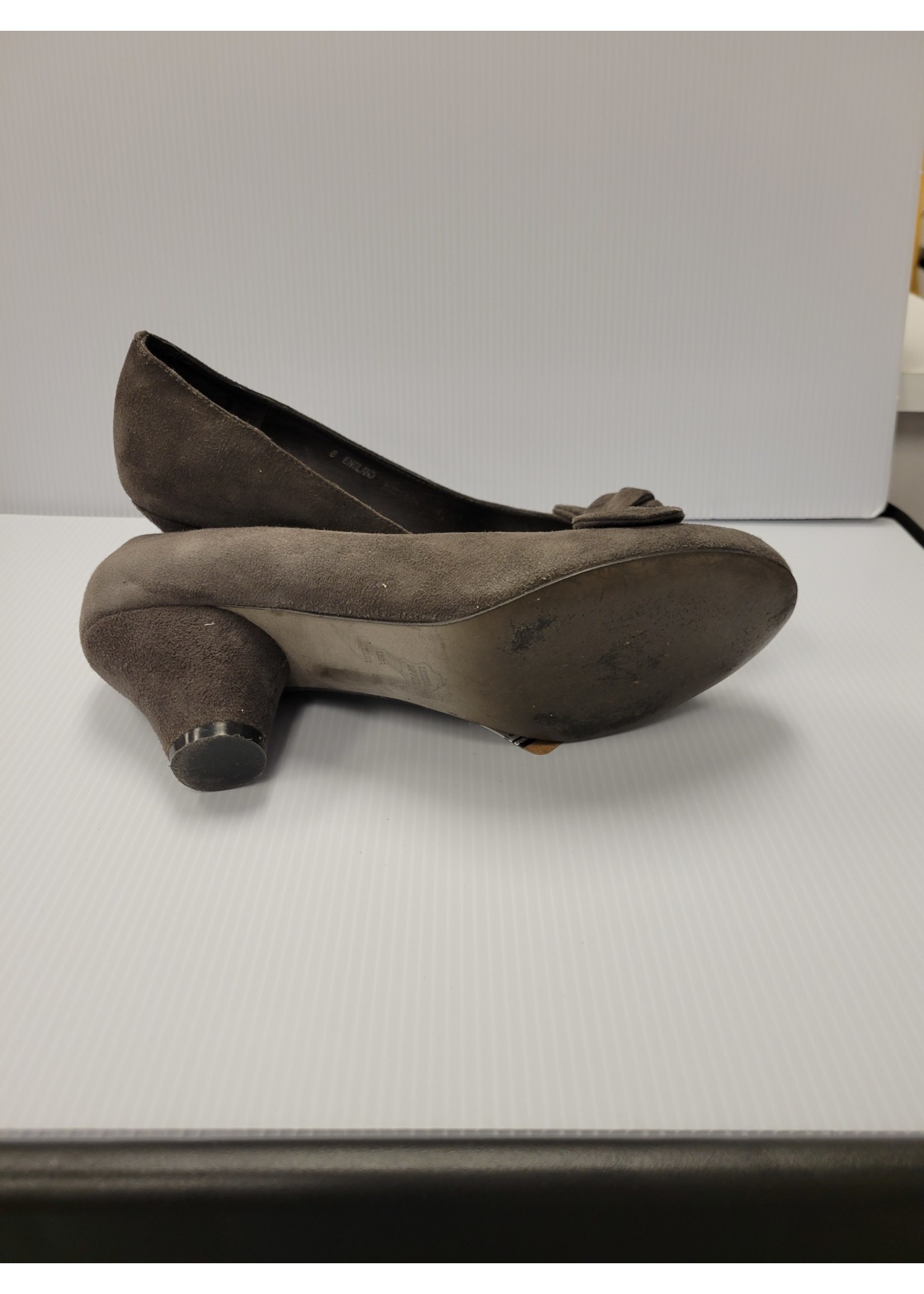 Sacha London Suede Gray Pumps (8)(pre-owned)